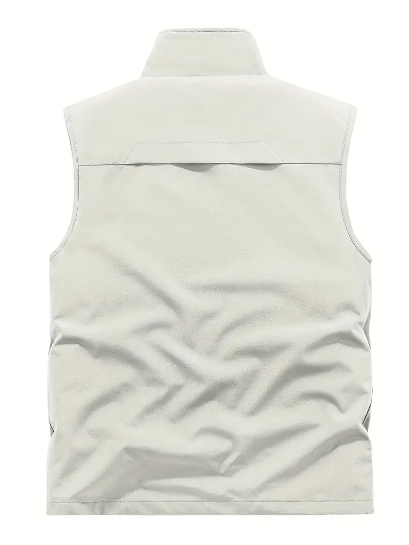 Vantrek Men's High-Quality Sleeveless Polyester Vest