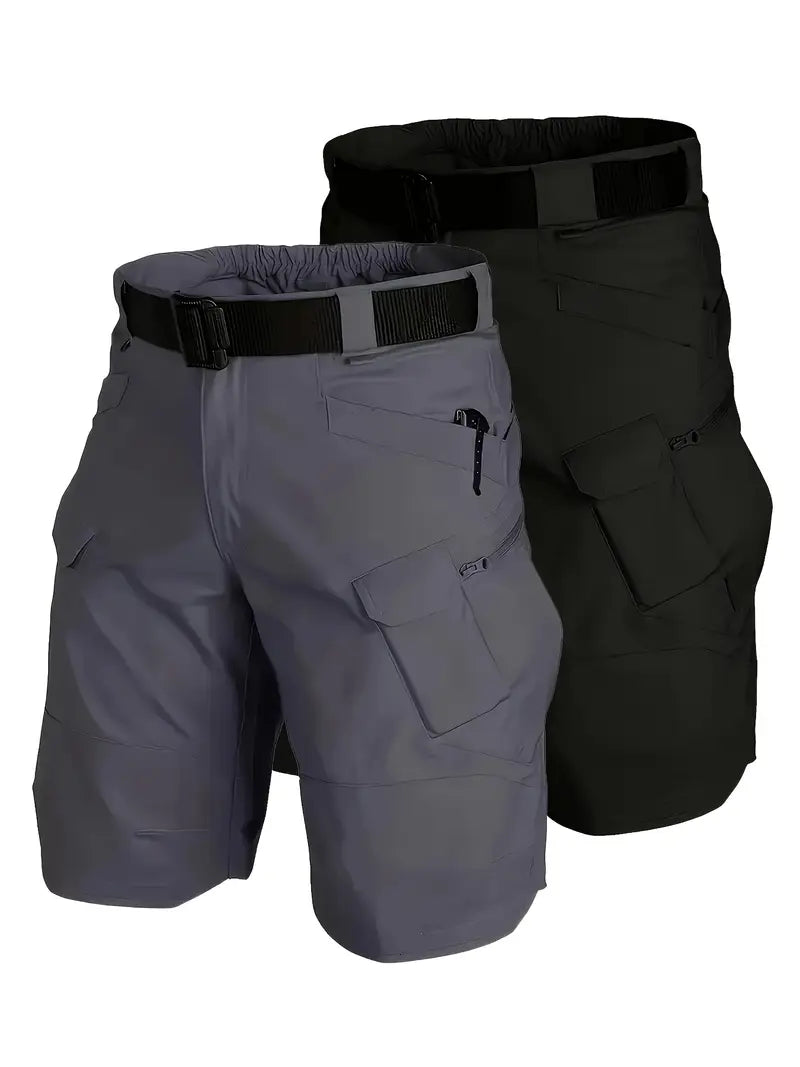 2-Piece Men’s Hiking Shorts – Durable Cargo