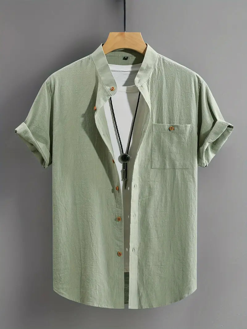 FusionClique™ Men’s Casual Cotton Shirt