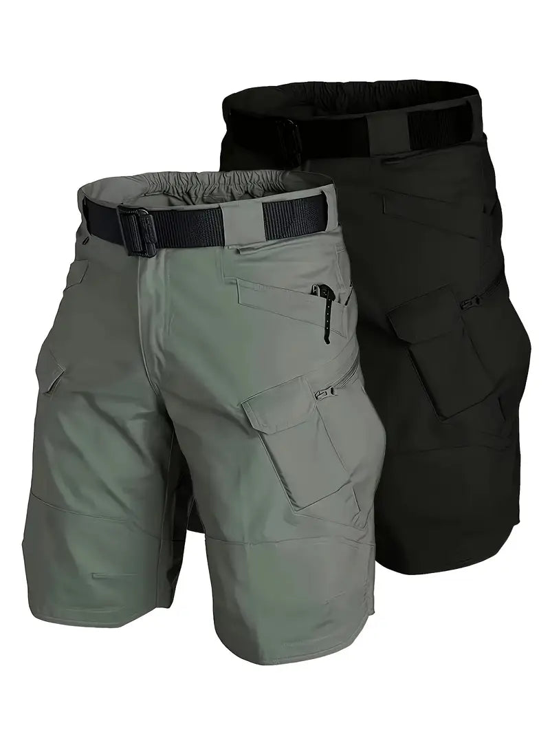 2-Piece Men’s Hiking Shorts – Durable Cargo