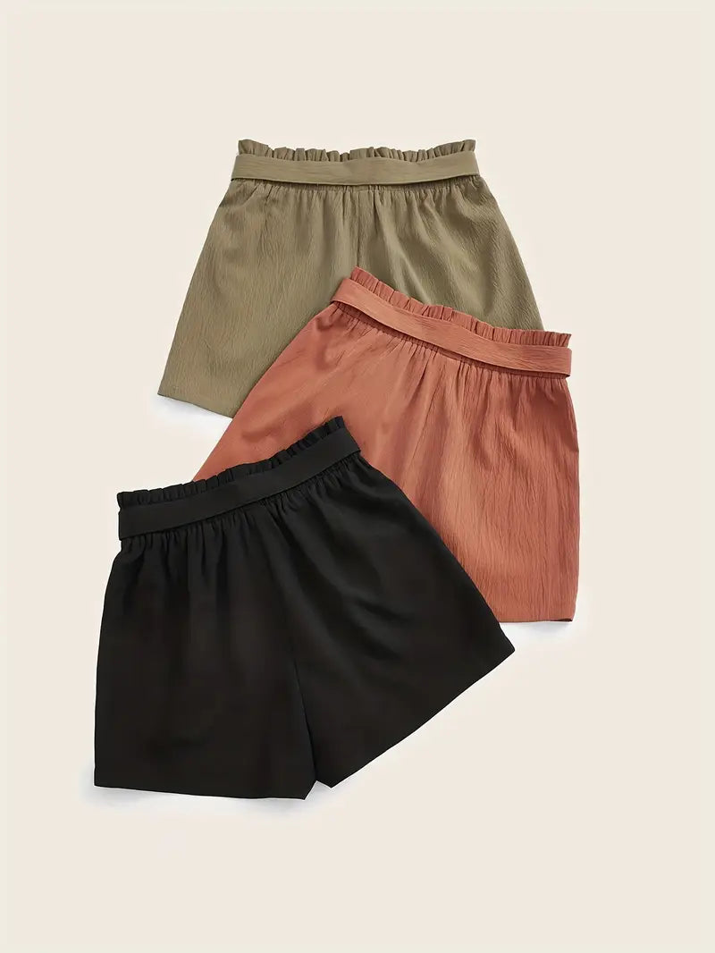Women’s Casual Shorts – 3-Piece Comfort Set or Buy Solo