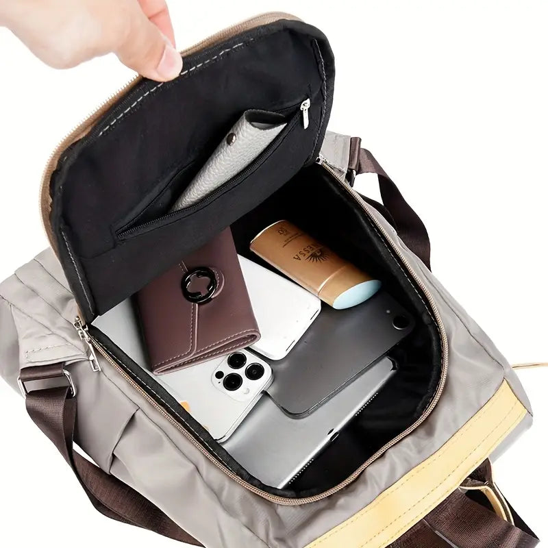 SafraStyle Women's Anti-Theft Oxford Backpack