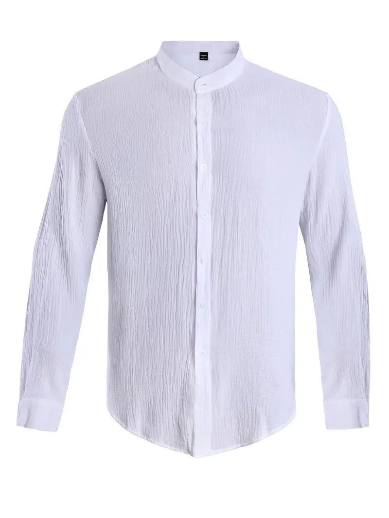 Oakmere Autumn Men's Casual Long Sleeve Shirt