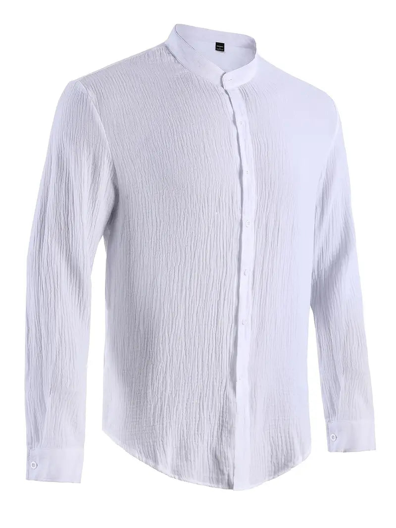 Oakmere Autumn Men's Casual Long Sleeve Shirt