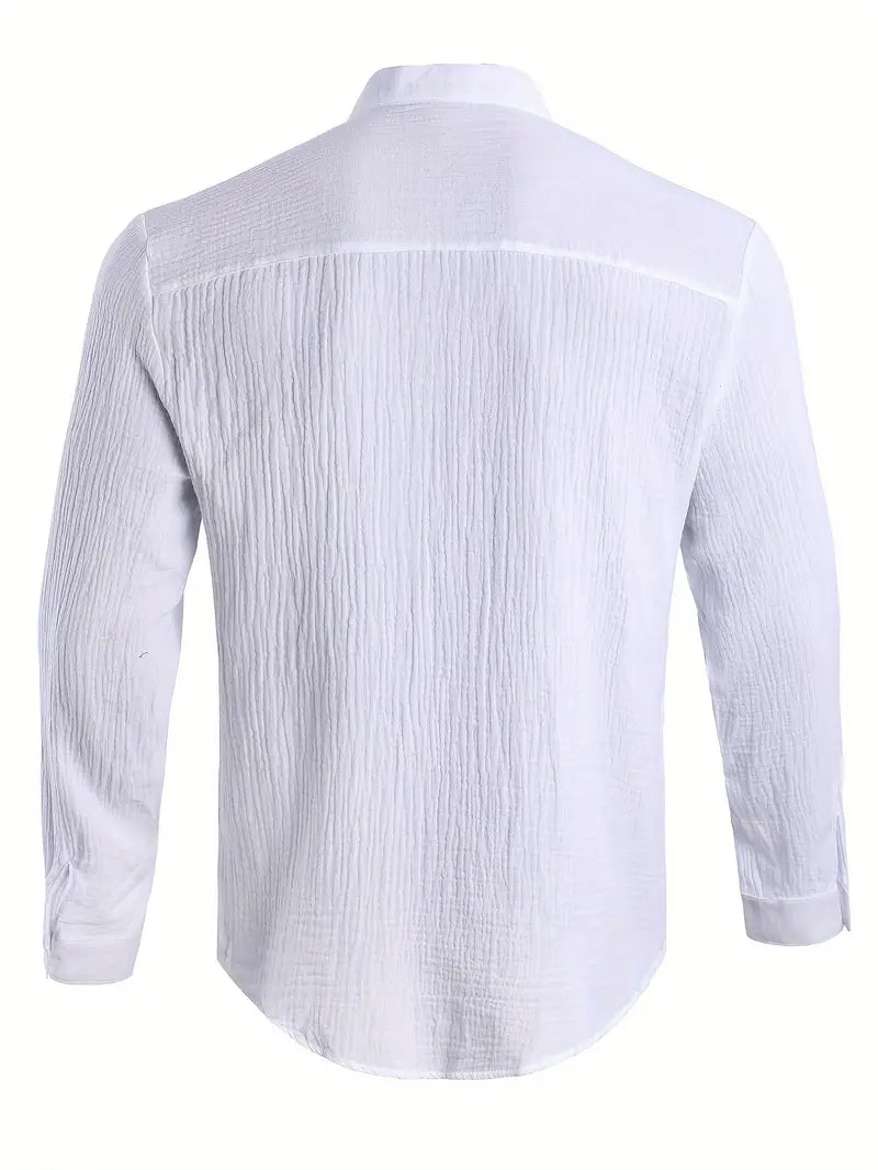 Oakmere Autumn Men's Casual Long Sleeve Shirt