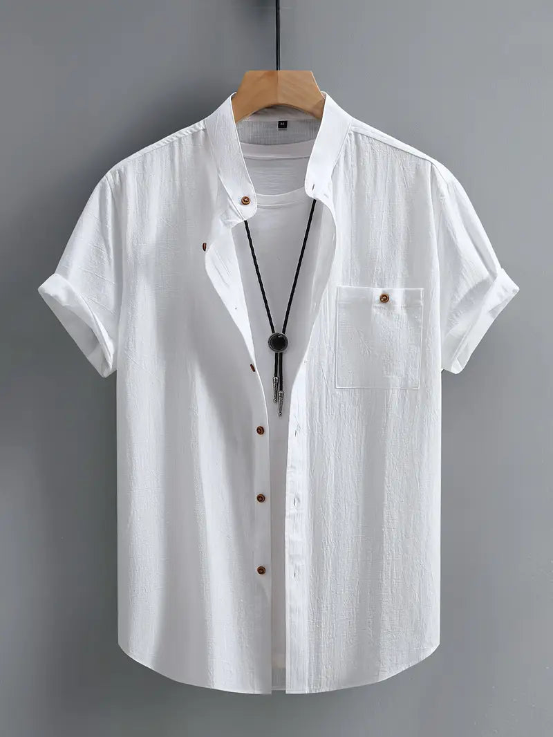 FusionClique™ Men’s Casual Cotton Shirt