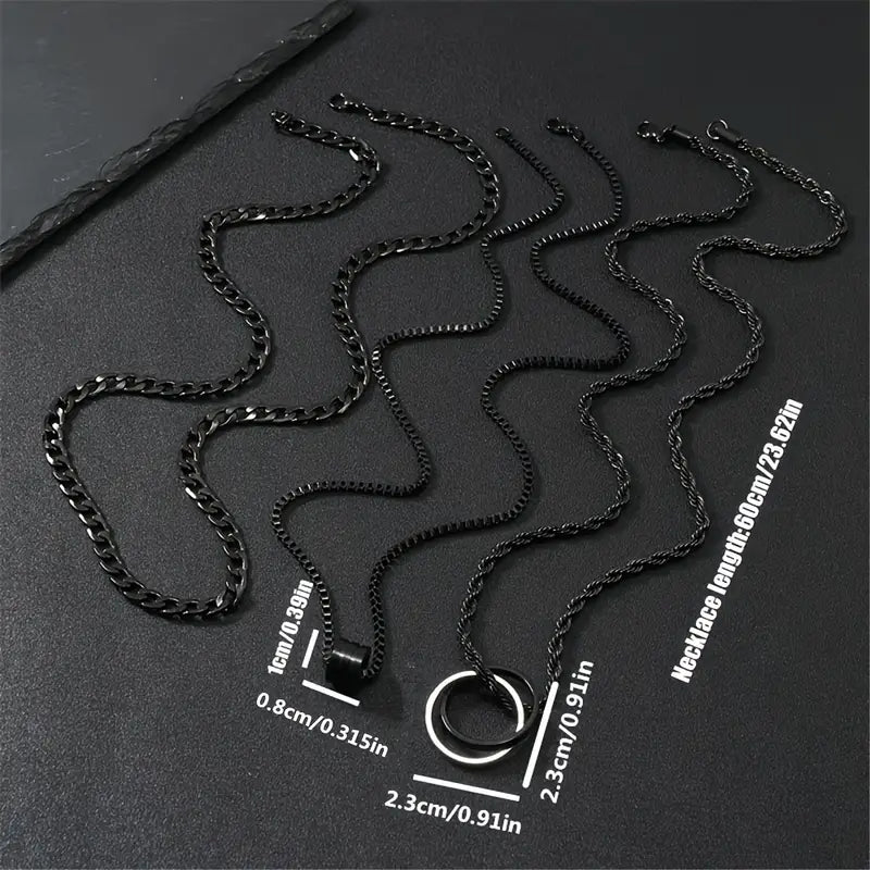 FusionClique™ 3-Piece Men's Chain Set